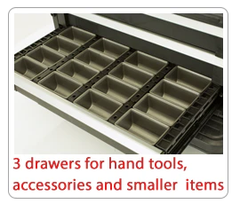 3 Drawer Tool Chest - Image 3