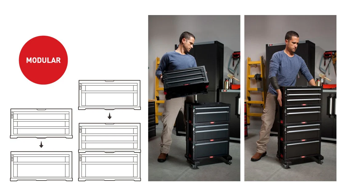 3 Drawer Tool Chest - Image 6