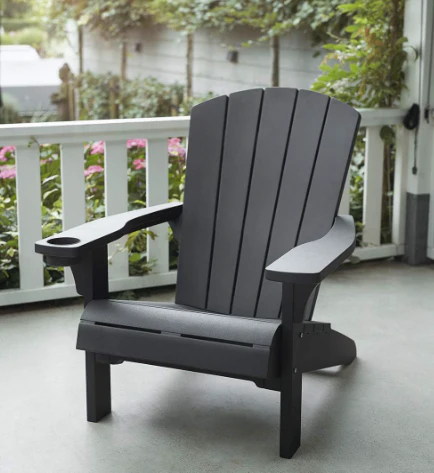 Alpine Adirondack Chair - Graphite - Four Pack - Image 4