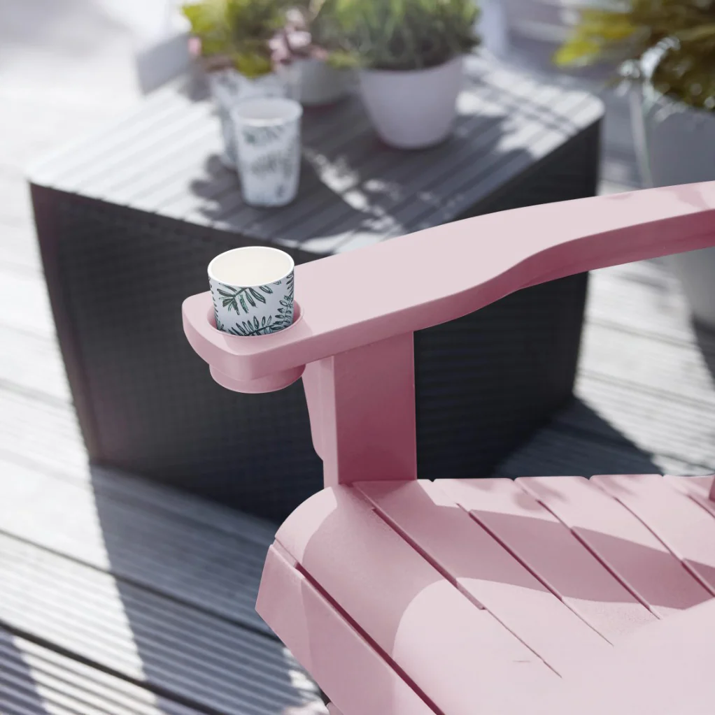 Alpine Adirondack Chair - Pink - Image 3