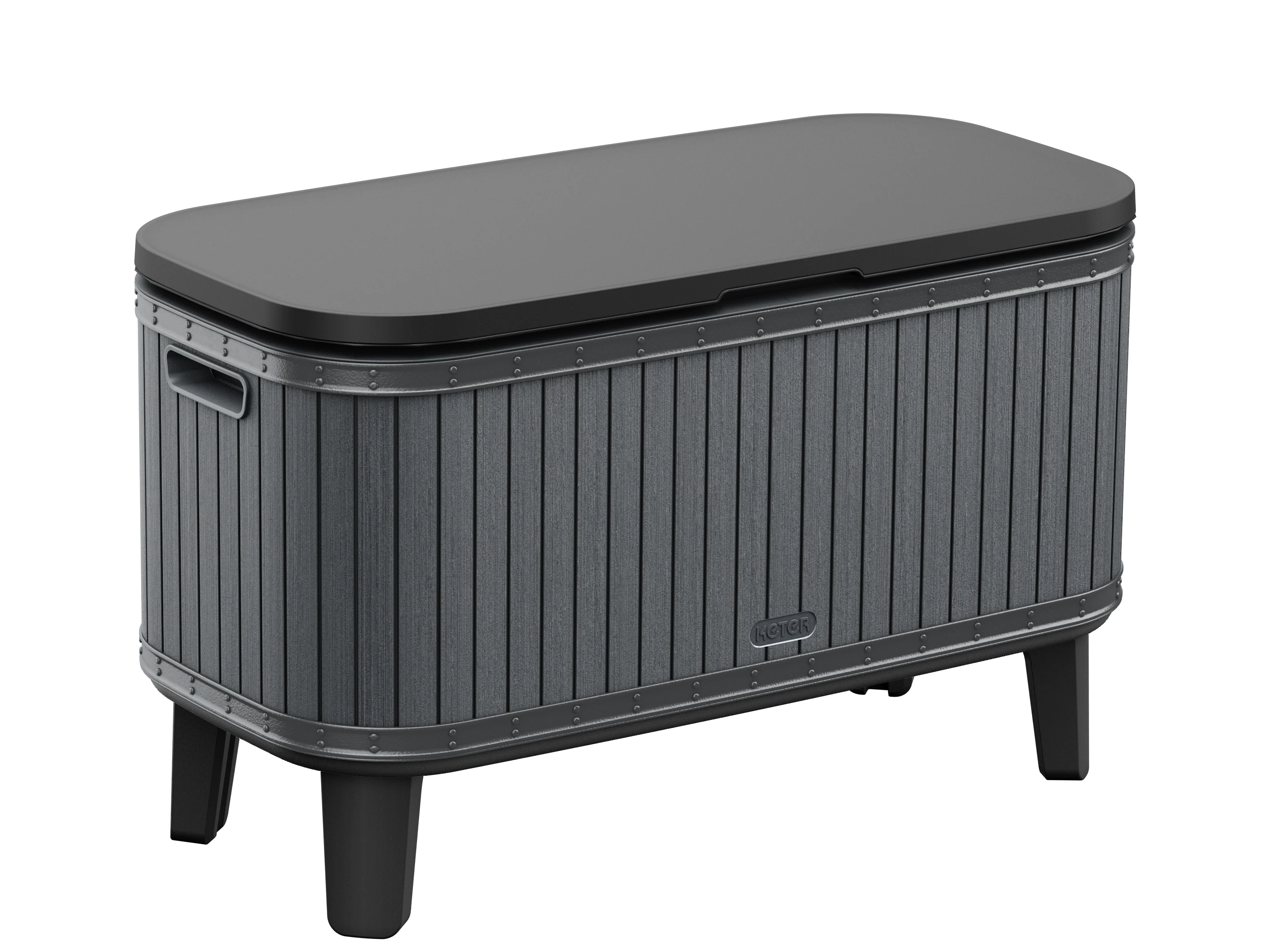 Bevy Bar Cooler Box - Wood - Image 10