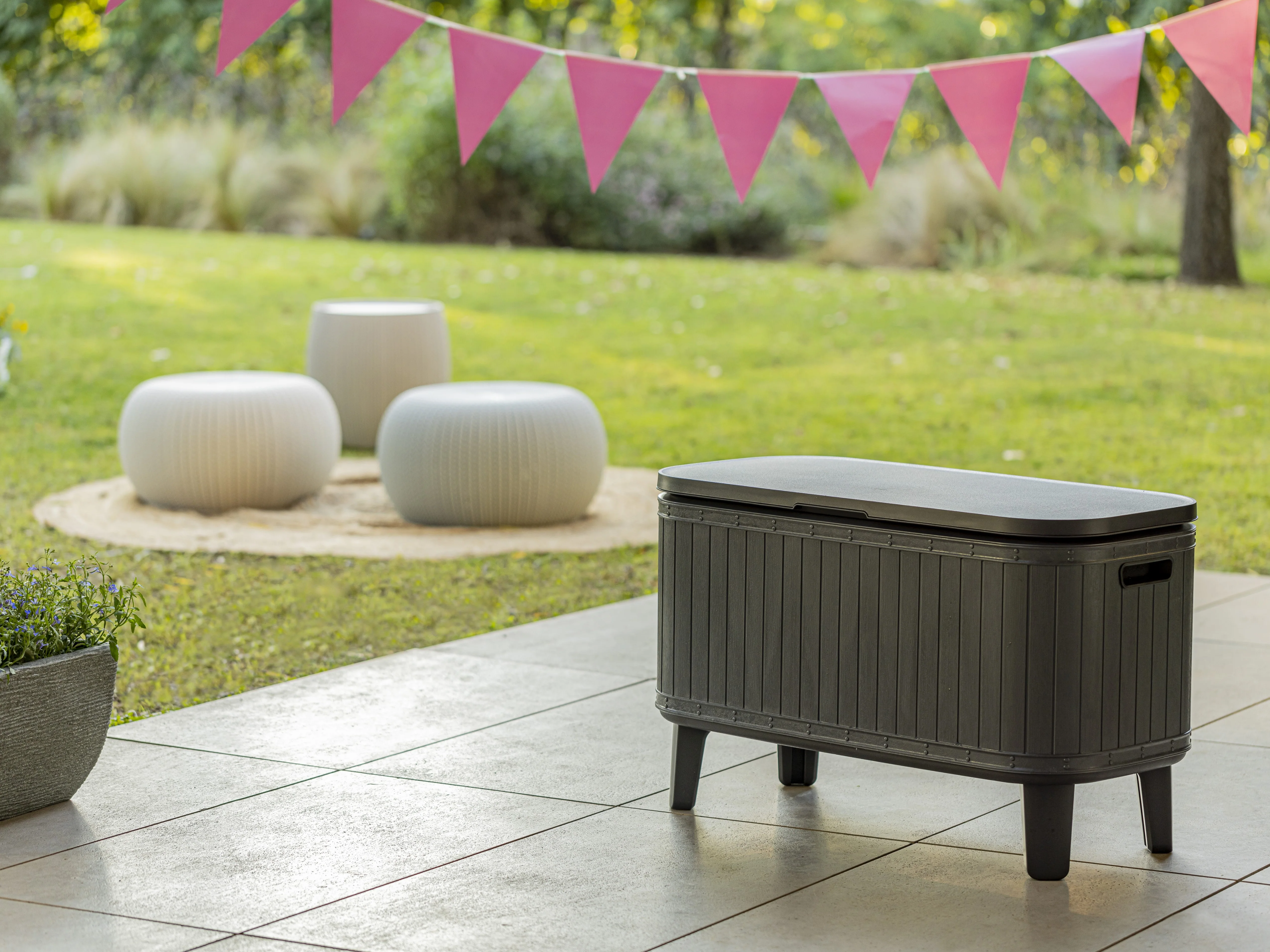 Bevy Bar Cooler Box - Wood - Image 5