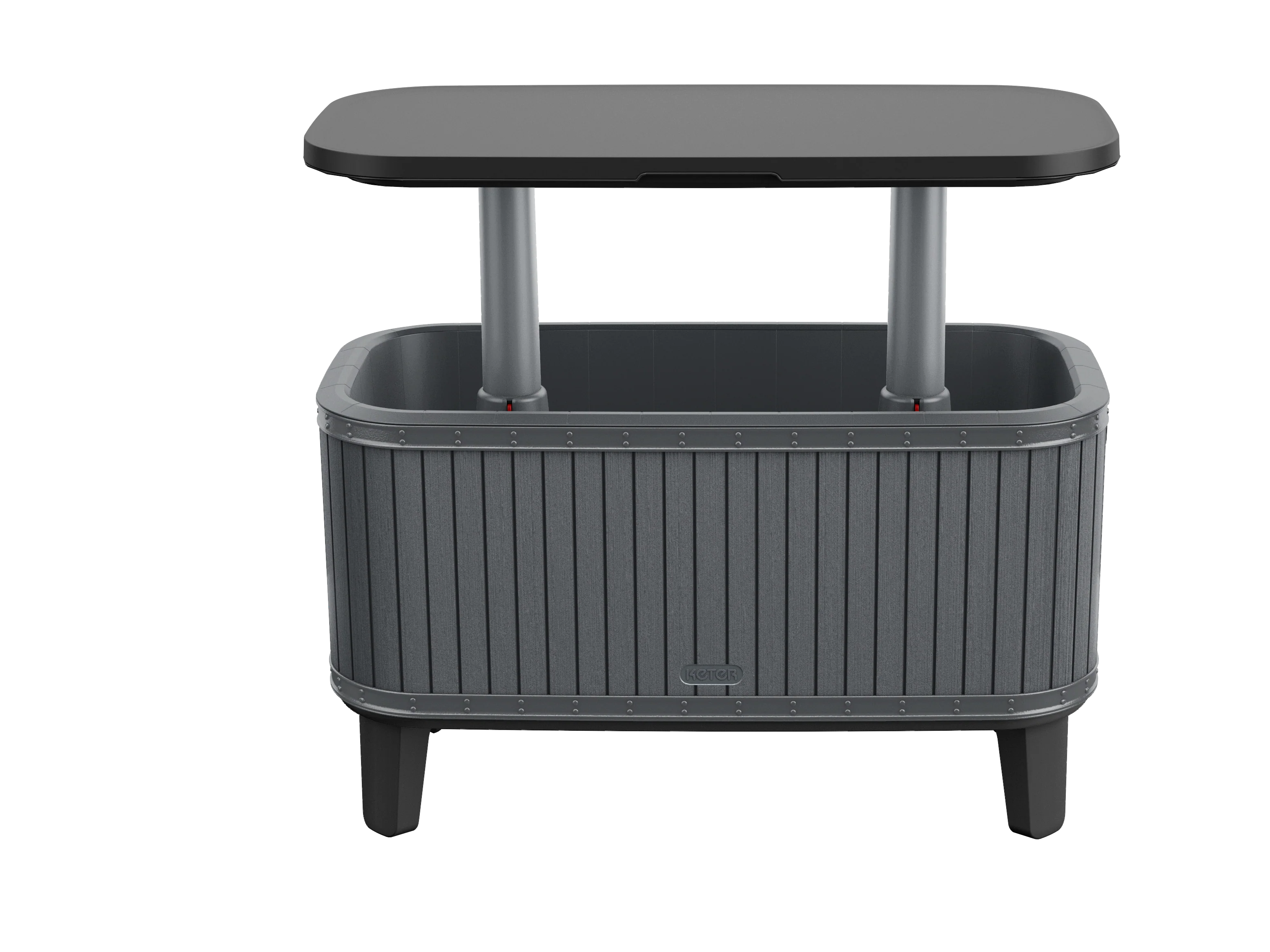 Bevy Bar Cooler Box - Wood - Image 8