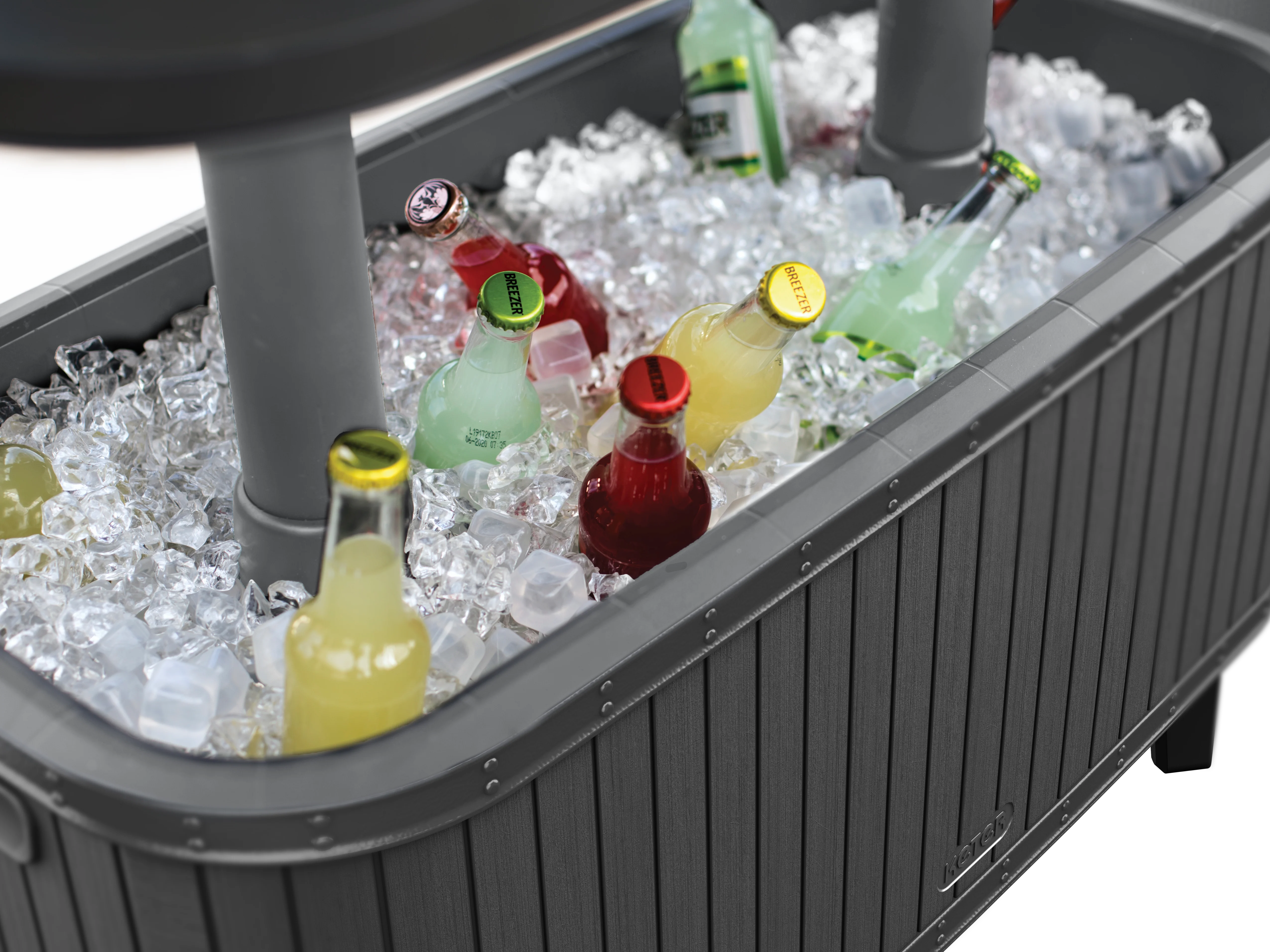 Bevy Bar Cooler Box - Wood - Image 9