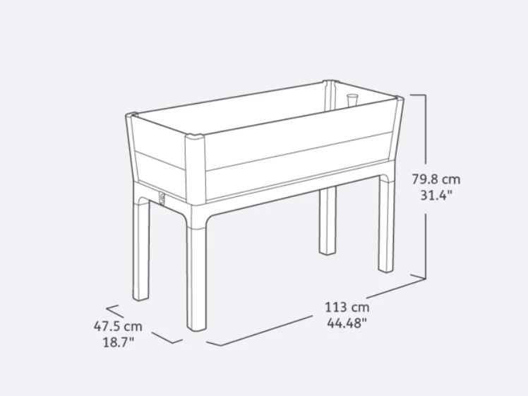 Darwin Raised Garden Bed - Image 11