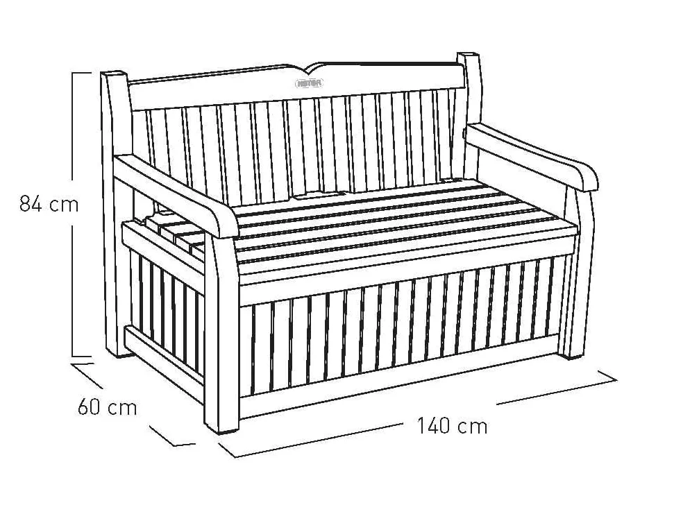 Eden Garden Bench - Image 7