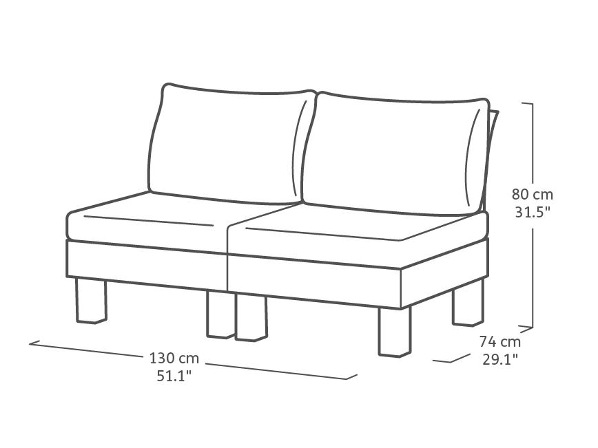 Elements 2 Seater + Table - Image 29