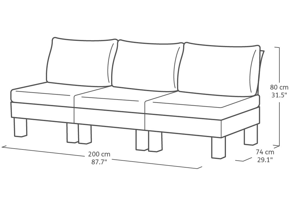 Elements 3 Seater - Image 18