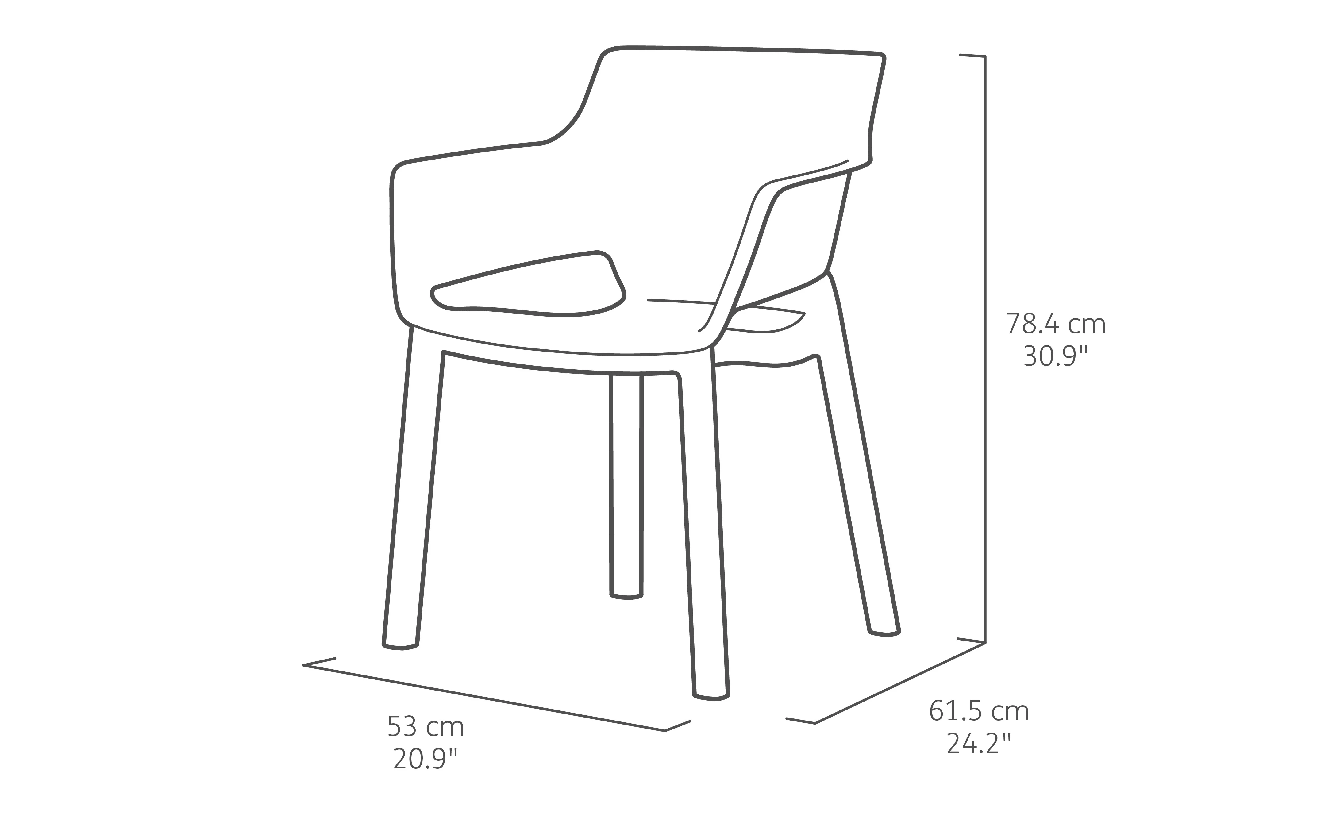 Eva Chair Graphite - Single - Image 8