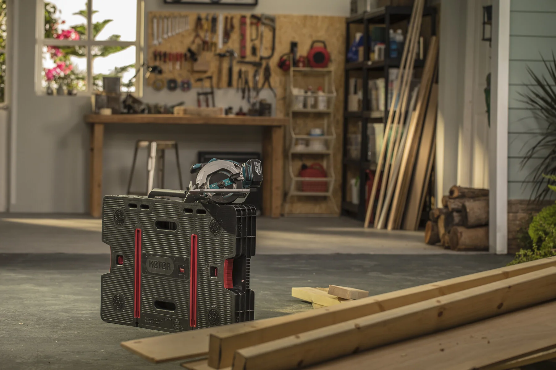 Folding Work Table - Image 3