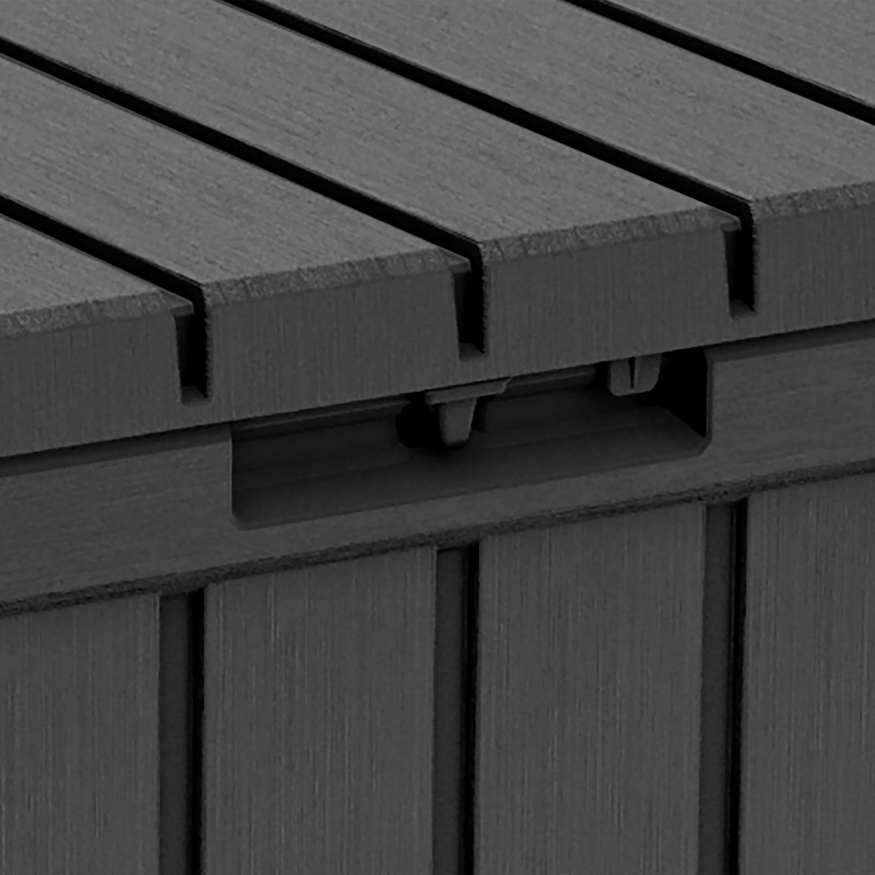 Keter Kentwood Box 190L Graphite - Image 4