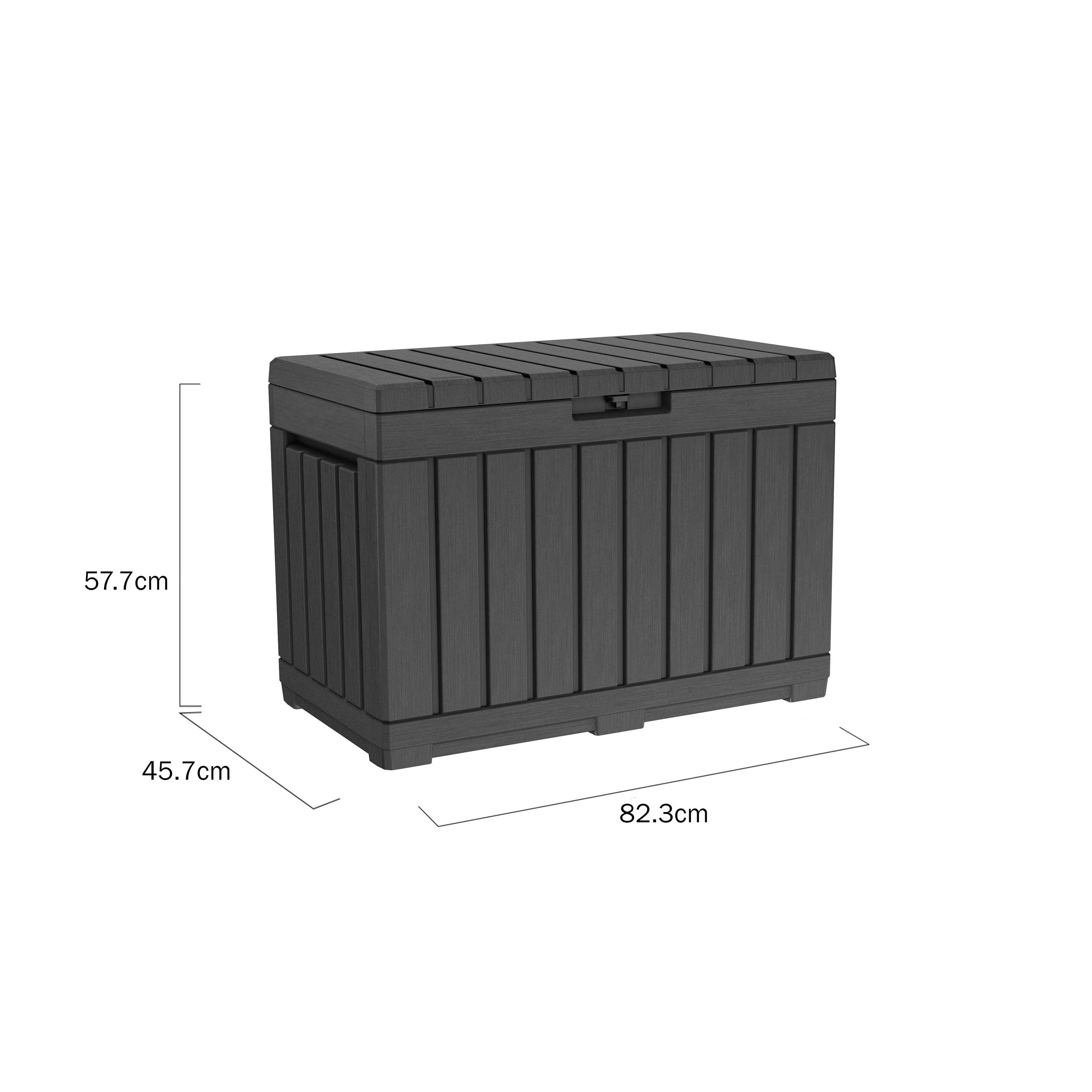 Keter Kentwood Box 190L Graphite - Image 6