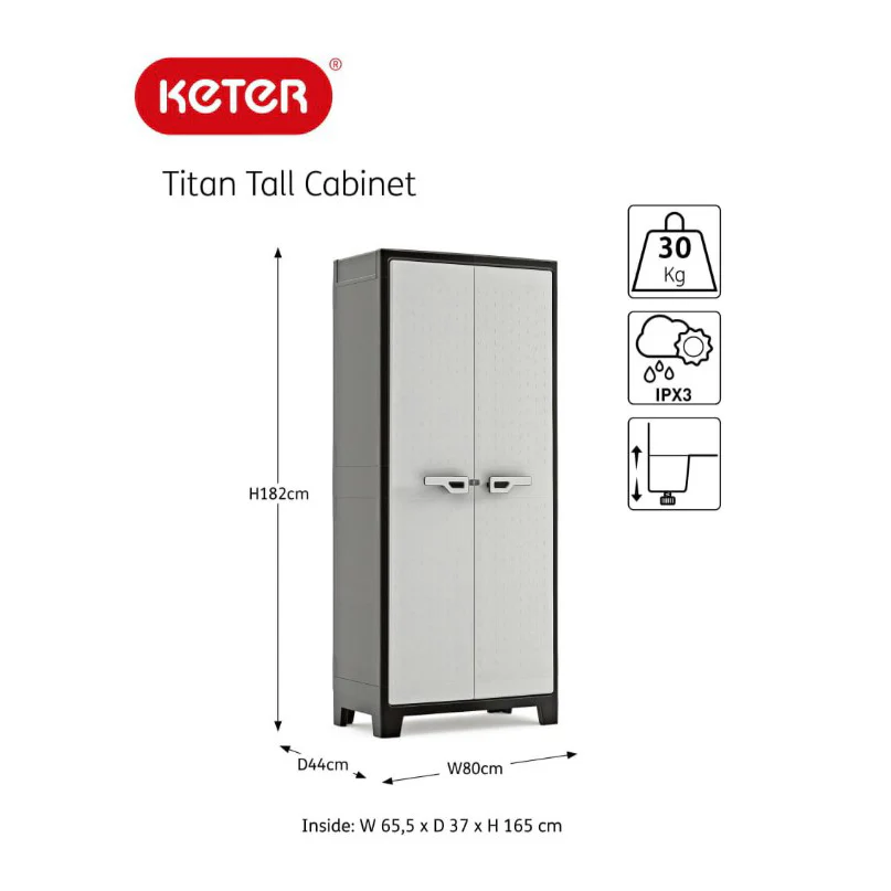 Keter Titan Tall Cabinet - Image 10