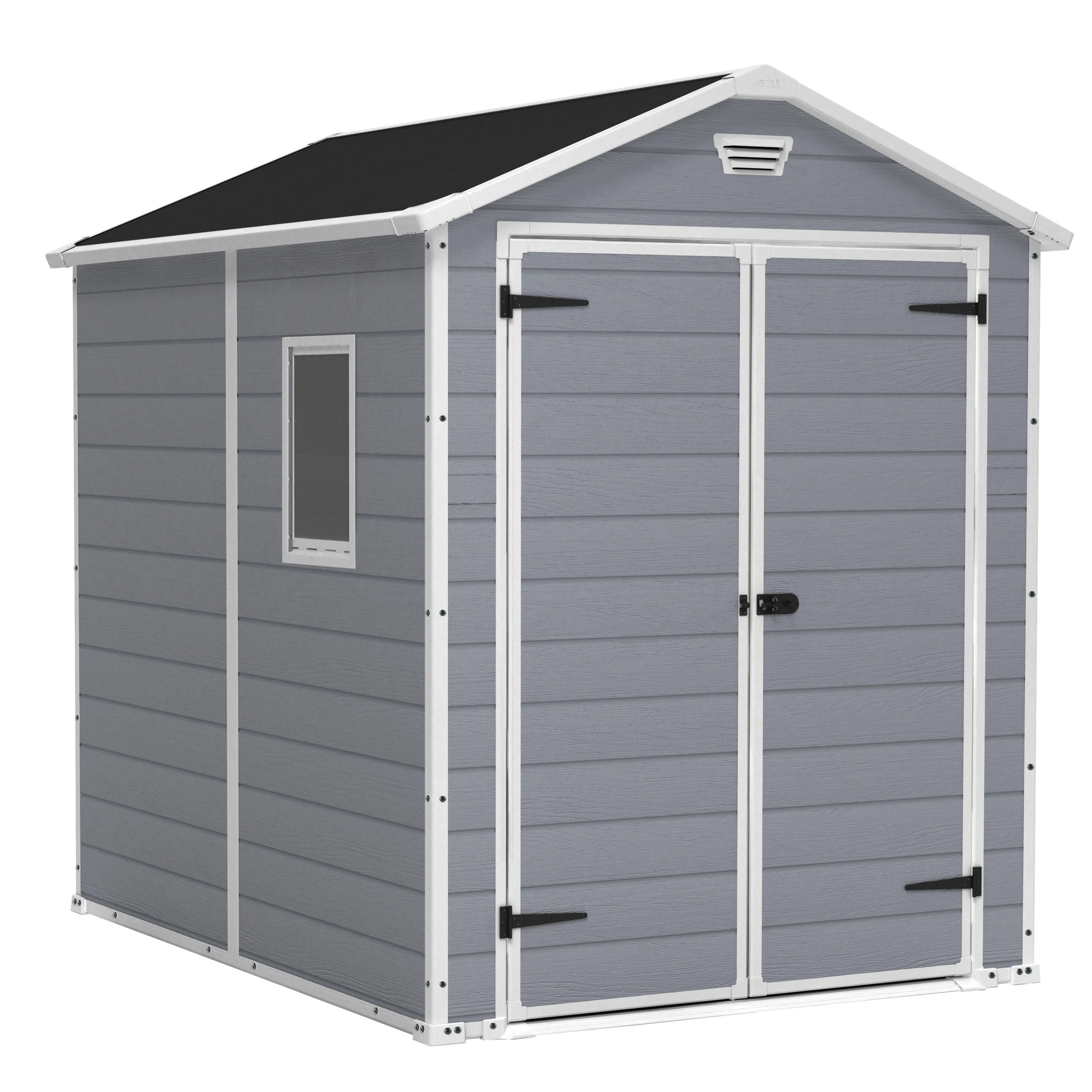 Manor 6 x 8 Double Door Shed 1.75m x 2.22m - Image 5