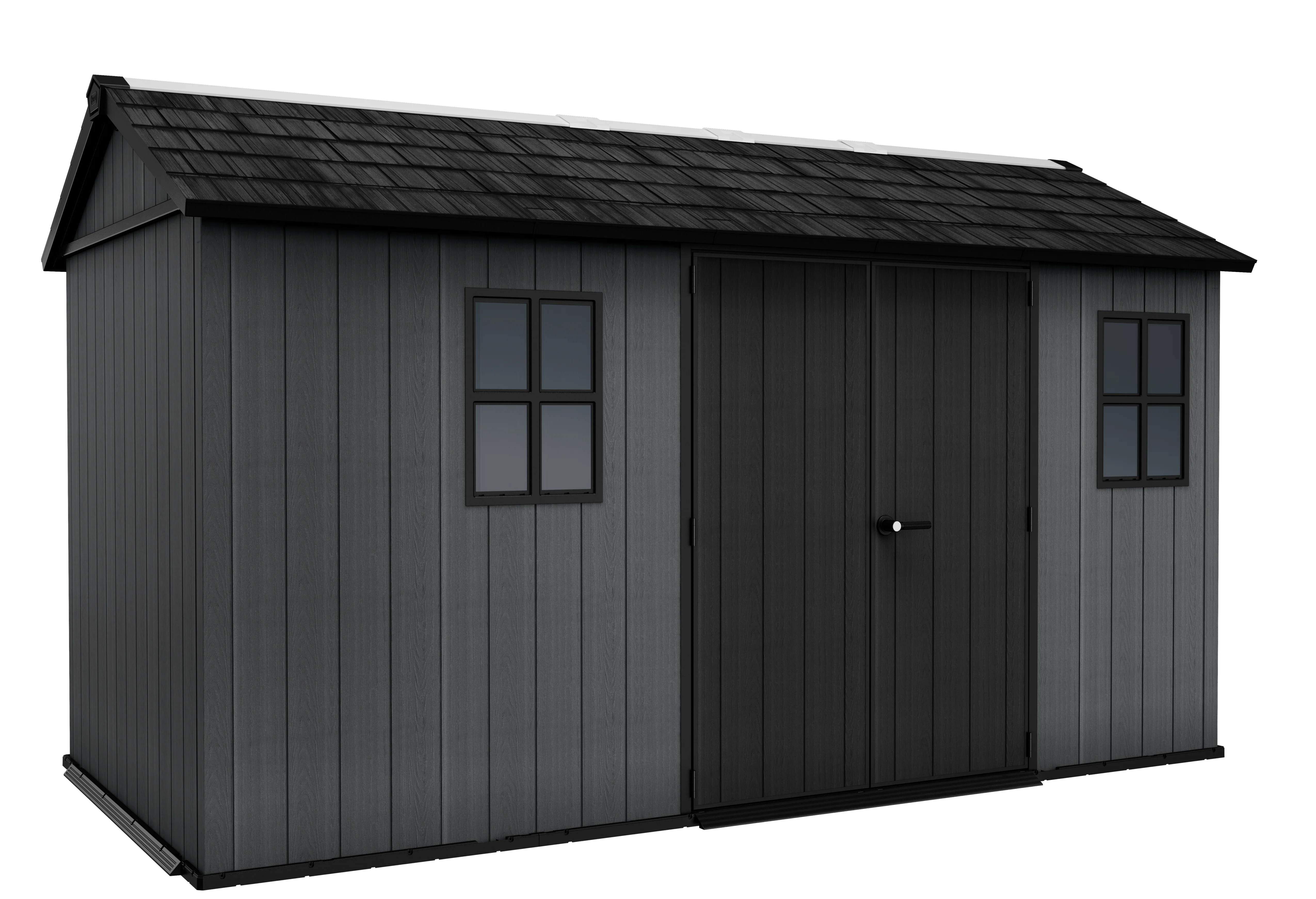 Newton Plus 7513 Shed - Grey 2.1m x 4.05m - Image 14
