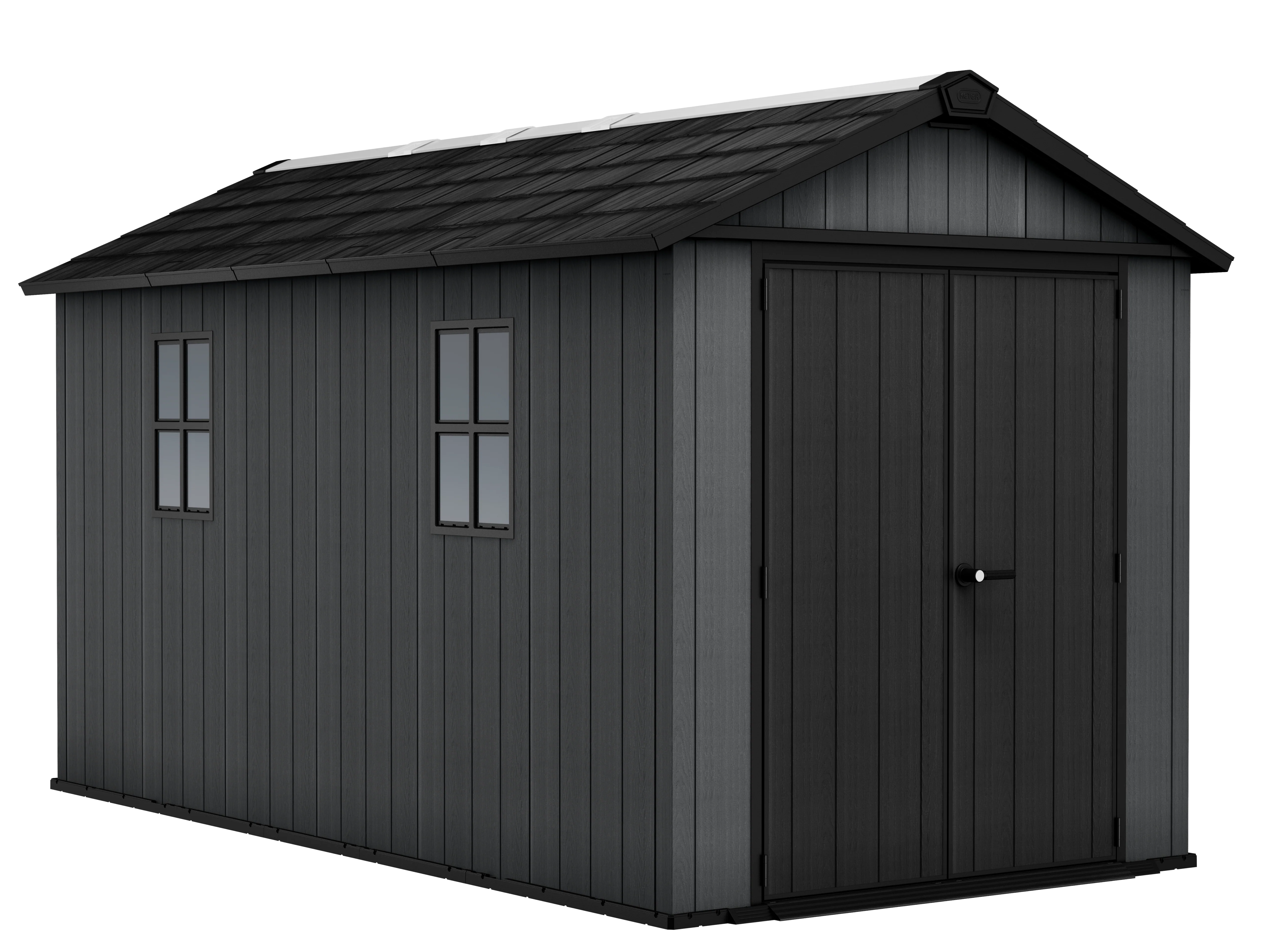 Newton Plus 7513 Shed - Grey 2.1m x 4.05m - Image 15