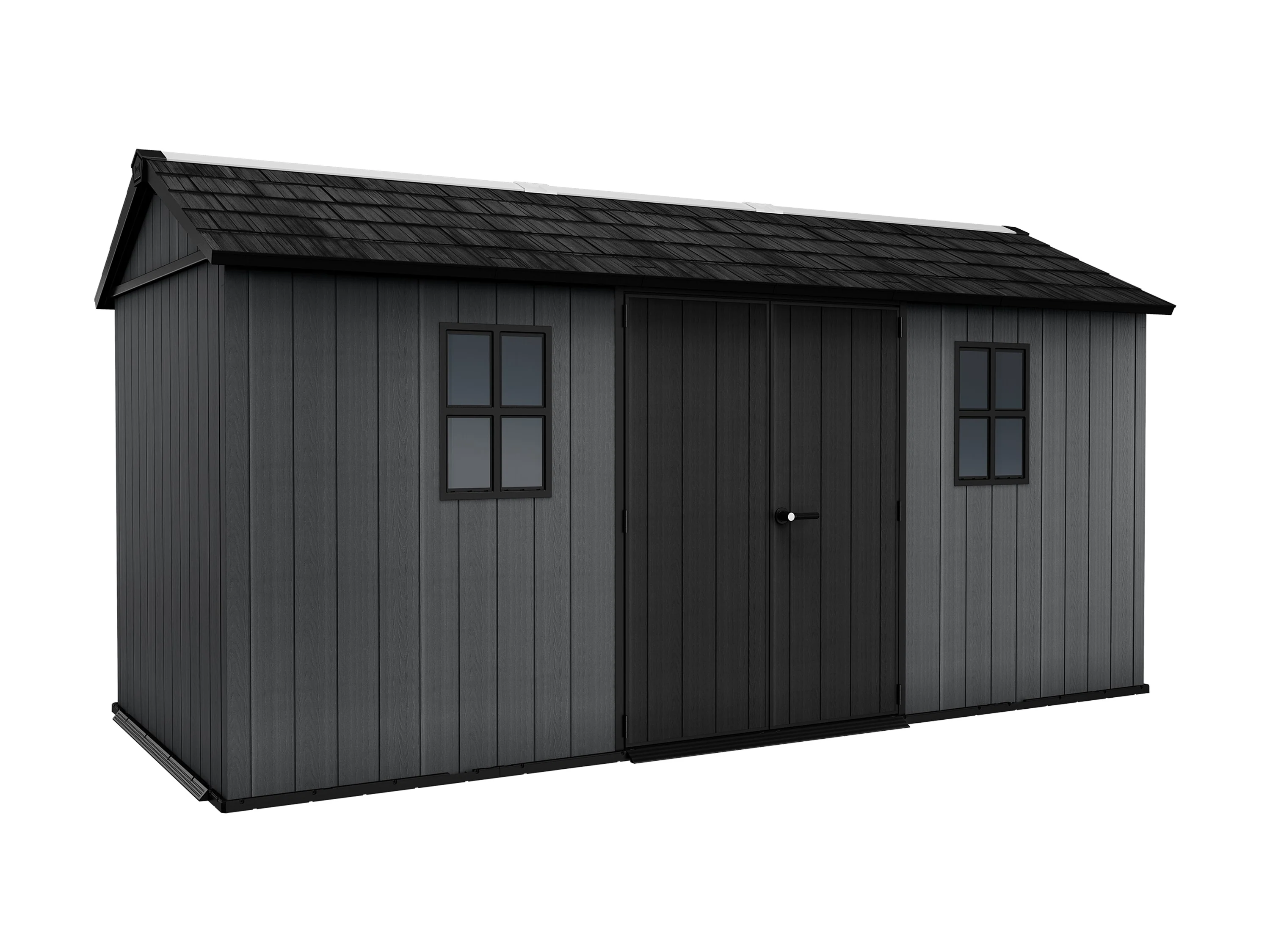 Newton Plus 7515 Shed - Grey 2.1m x 4.68m - Image 19