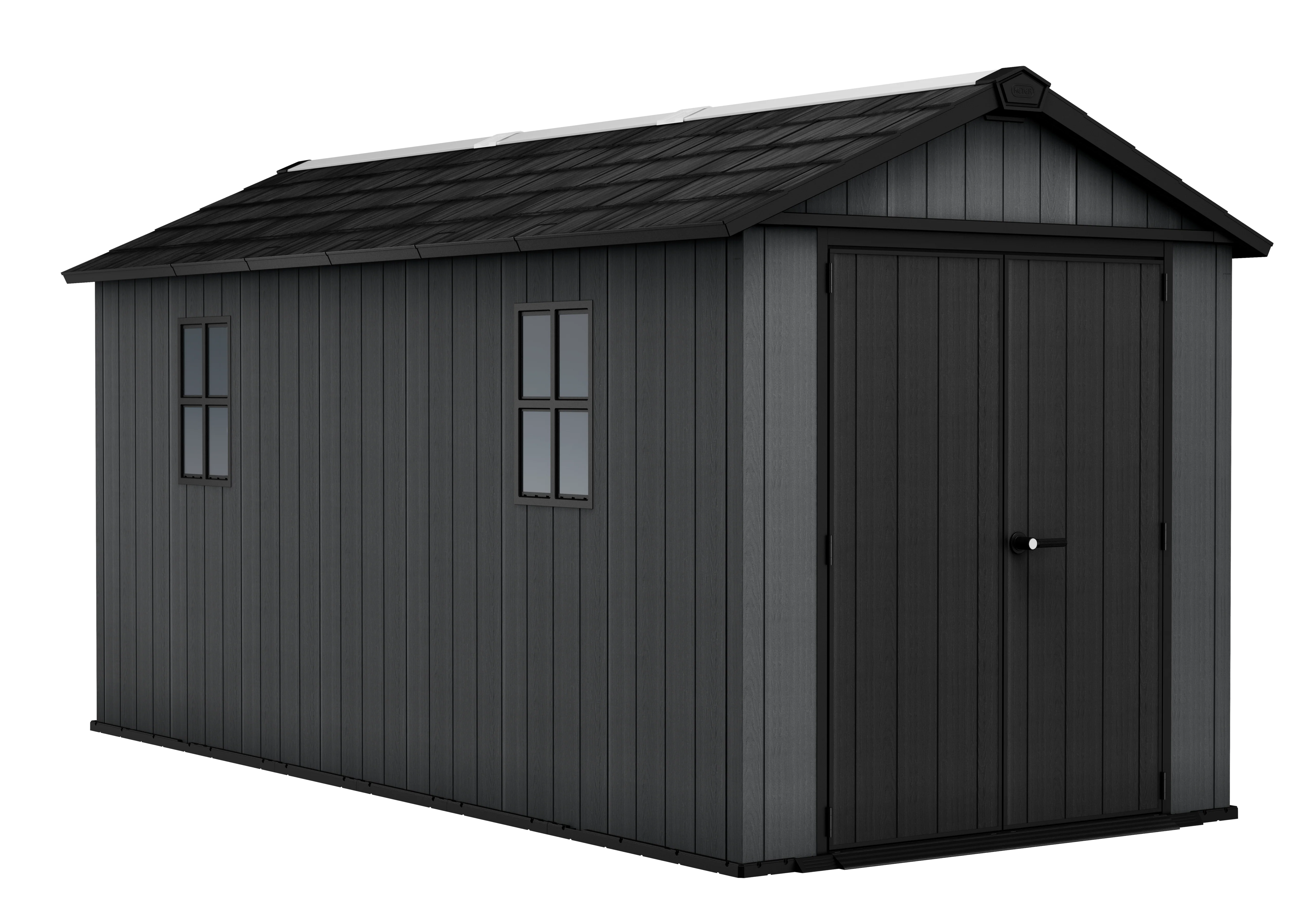 Newton Plus 7515 Shed - Grey 2.1m x 4.68m - Image 20