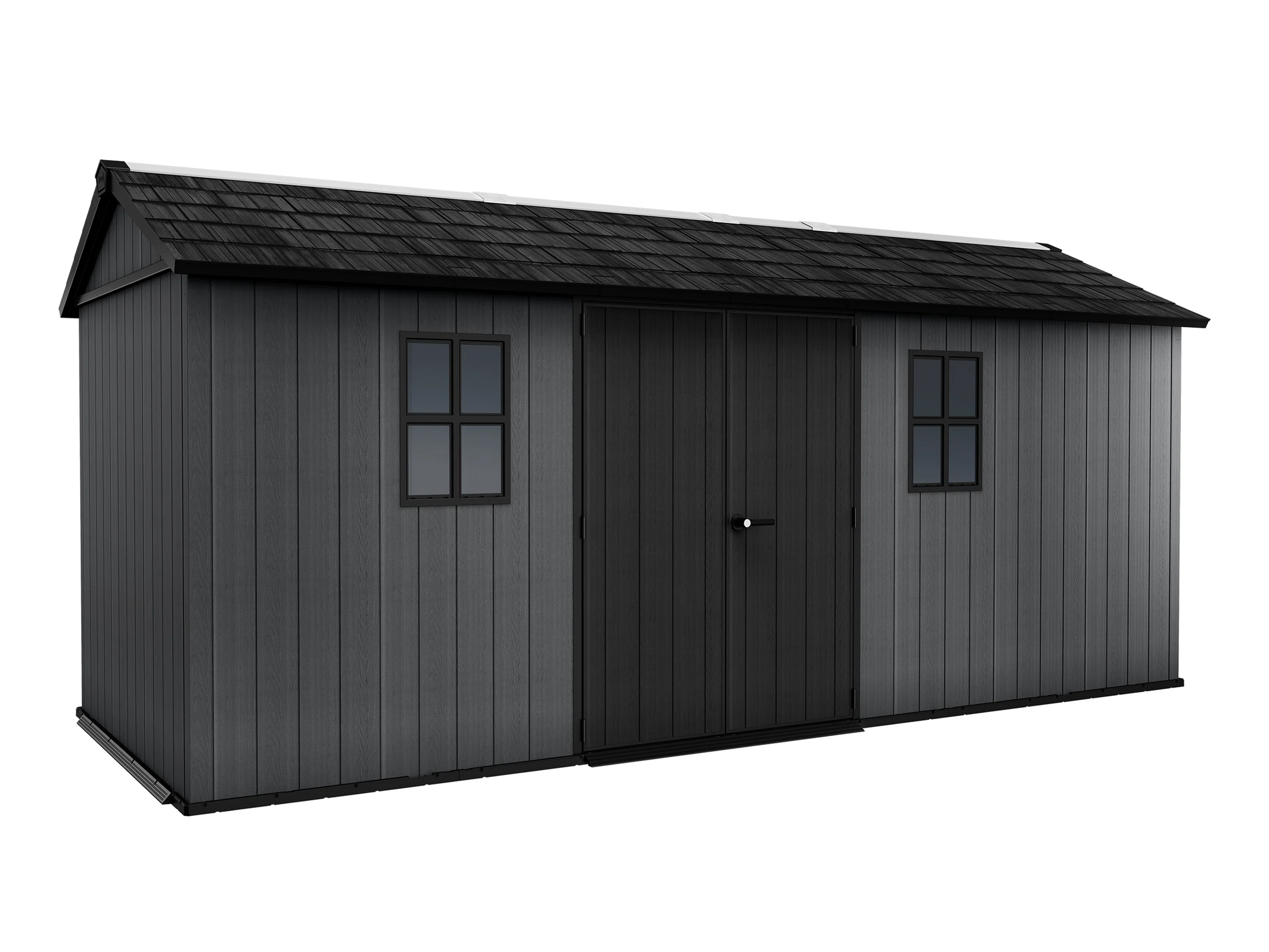 Newton Plus 7517 Shed - Grey 2.1m x 5.3m - Image 14