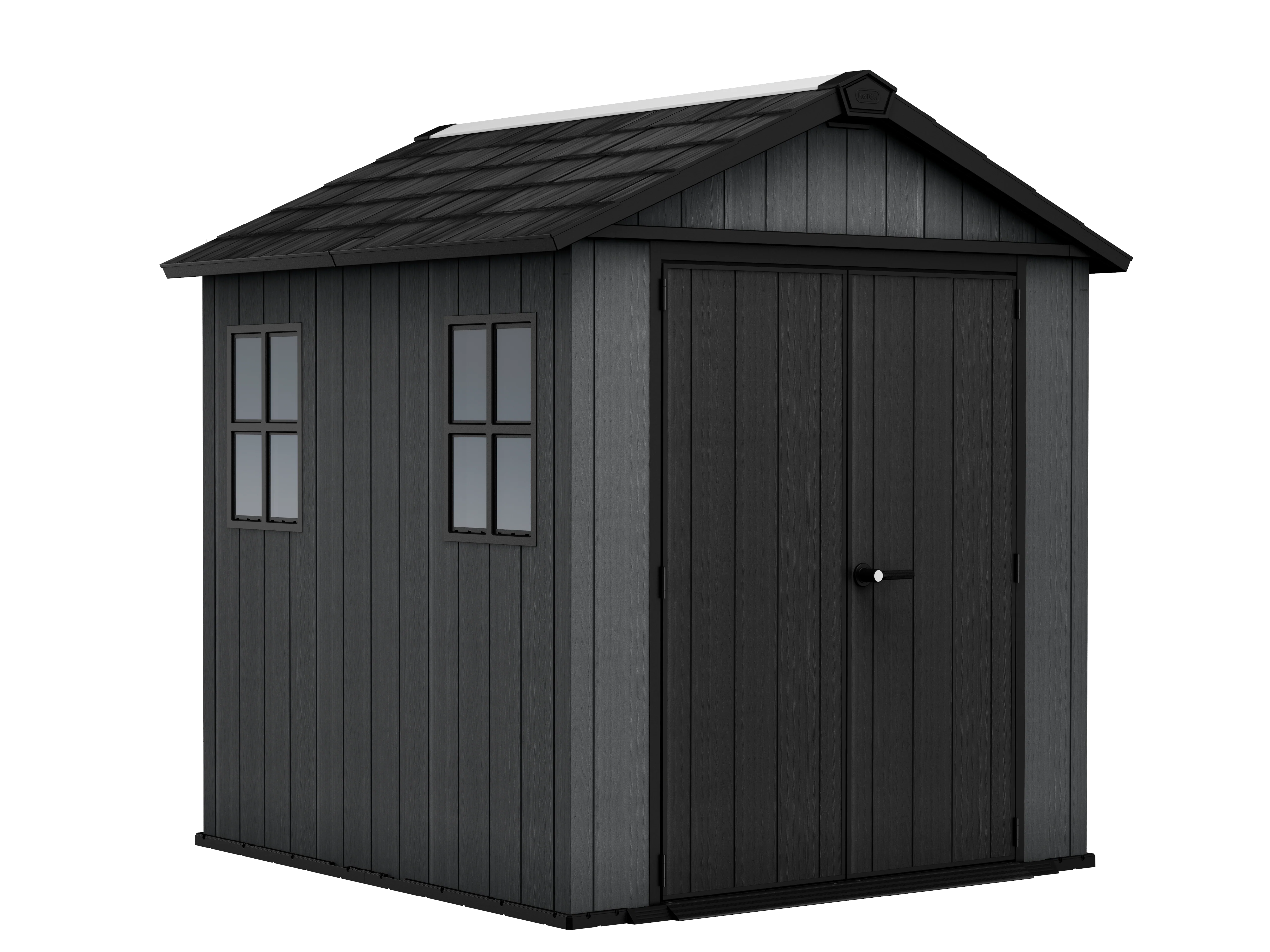 Newton Plus 757 Shed - Grey 2.1m x 2.16m - Image 15