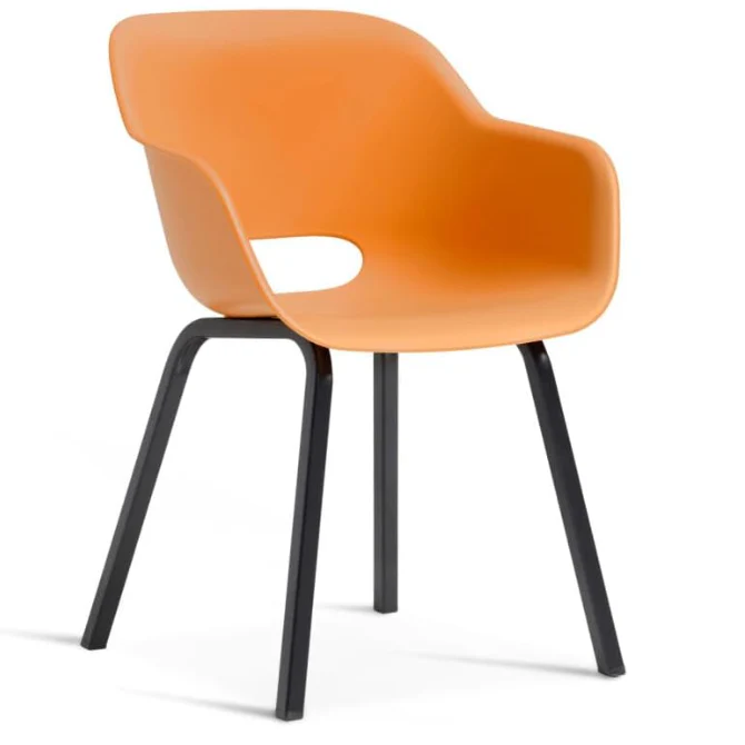 Noa Cup Chair - Twin Pack - Terra Orange - Image 3