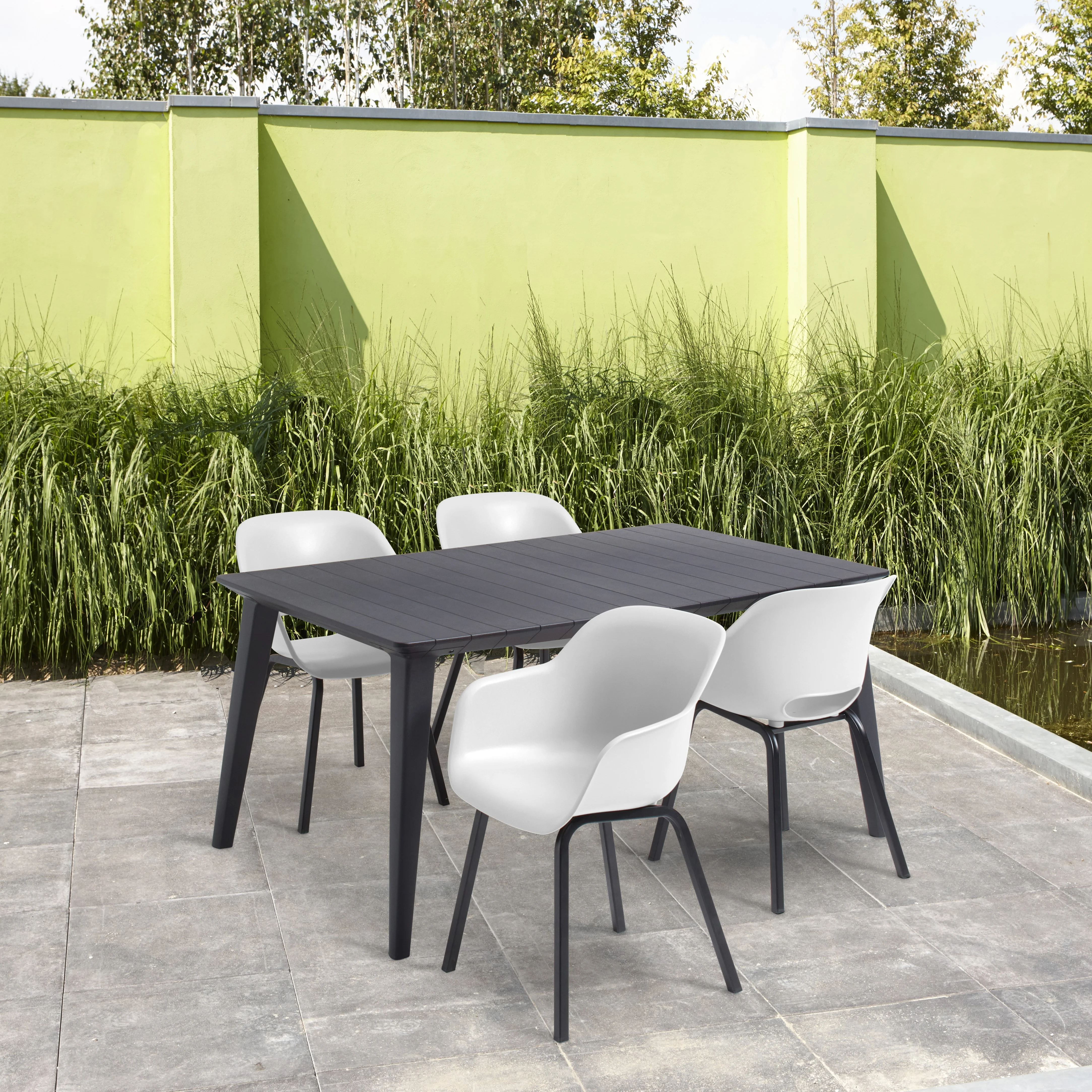 Noa Cup Chair - Twin Pack - White - Image 4