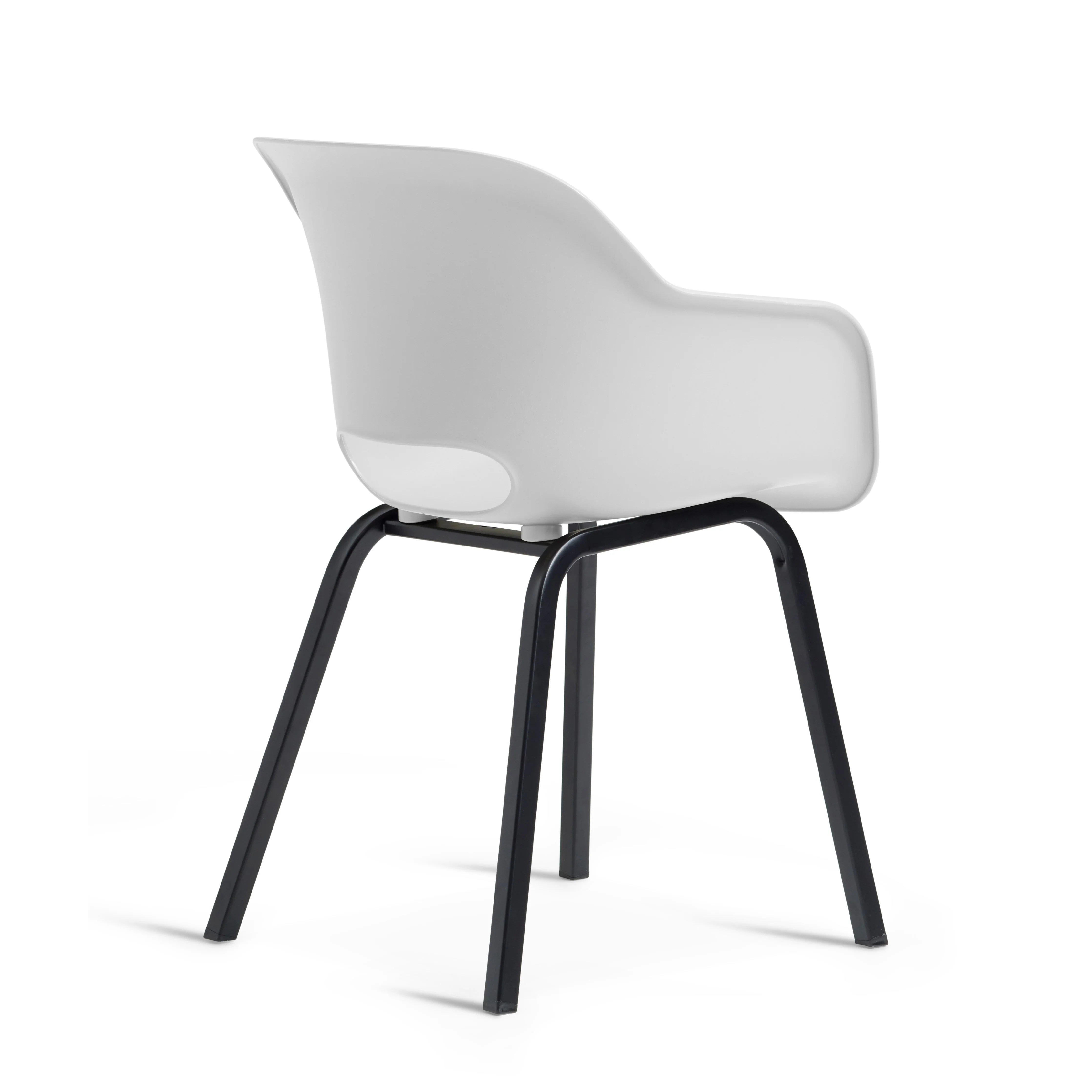 Noa Cup Chair - Twin Pack - White - Image 8