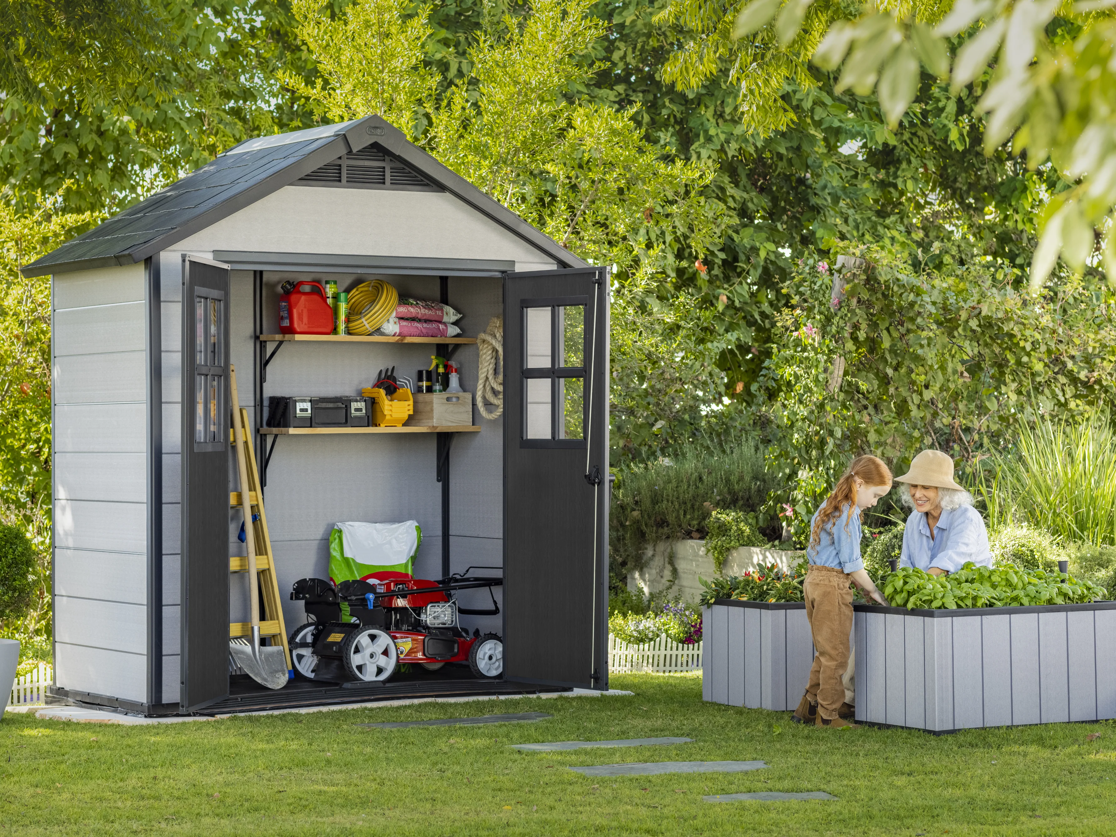 Oakland 754 Garden Shed 2.1m x 1.14m - Image 5