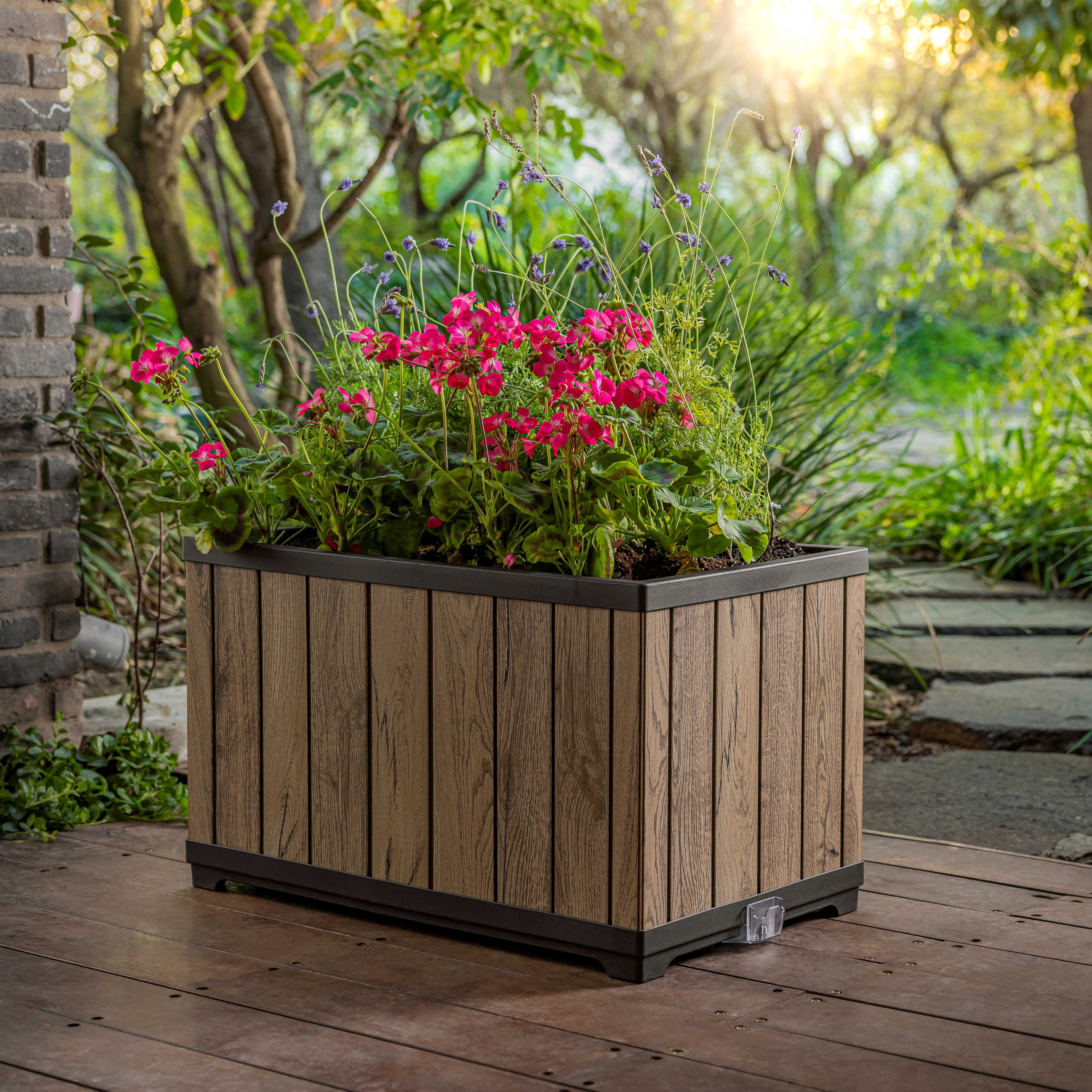 Signature Rectangular Planter- Pine - Image 4