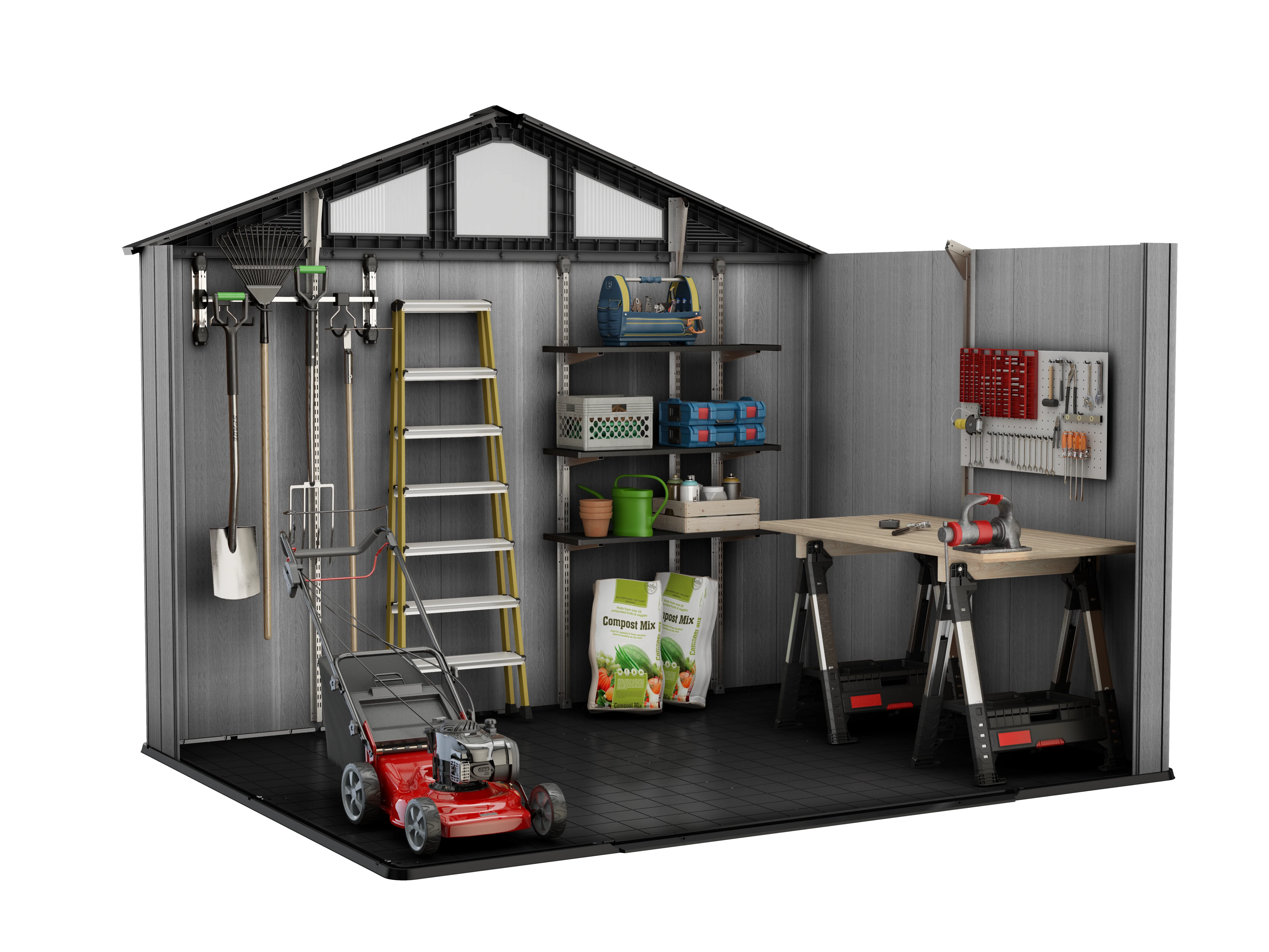 Stronghold 10 x 8 Shed 3.05m x 2.43m - Image 22