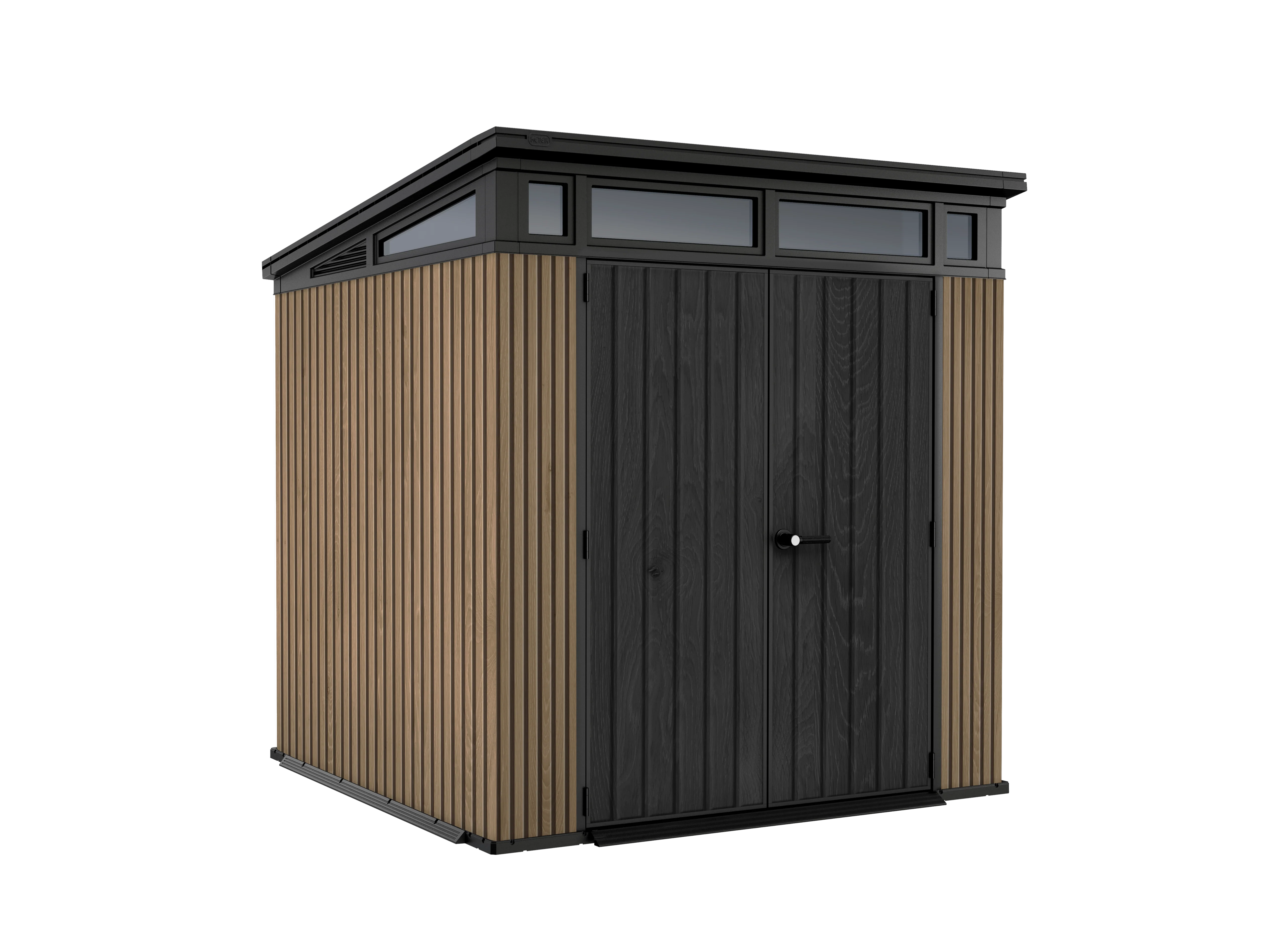 Venetian Shed 7x7 Brown 2.16m x 2.16m - Signature Collection - Image 15