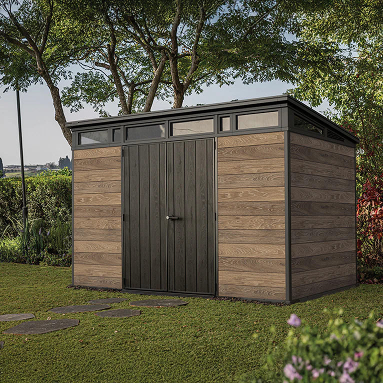 Walnut 11x7 Shed 3.42m x 2.16m - Signature Collection