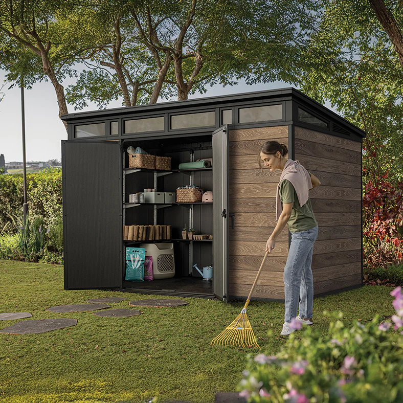 Walnut 11x7 Shed 3.42m x 2.16m - Signature Collection - Image 2